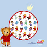 Soulbaby Long Sleeve 2 Piece Snuggle Set - Daniel Tiger's Neighborhood Core Collection