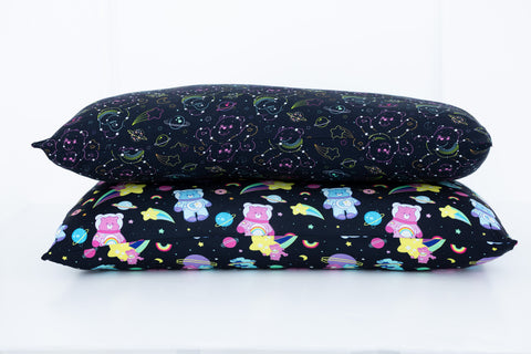 Birdie Bean Standard Pillowcase Set - Care Bears Cosmic Bears / Cosmic Constellations