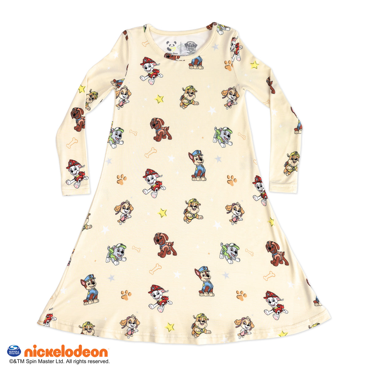 Bellabu Bear Girls Long Sleeve Dress - PAW Patrol Classic | Let Them Be ...