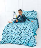 Birdie Bean Quilted Twin Blanket - Wayne / Stanley