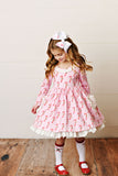 Swoon Baby Eyelet Trim Pocket Dress - Candy Cane Lane Collection SBF2471