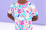 Birdie Bean Short Sleeve w/ Pants 2 Piece PJ Set - Felicity