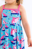 Birdie Bean Tank Birdie Dress - Gwen - Let Them Be Little, A Baby & Children's Clothing Boutique