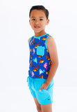 Birdie Bean Tank and Shorts Set - Bruce - Let Them Be Little, A Baby & Children's Clothing Boutique