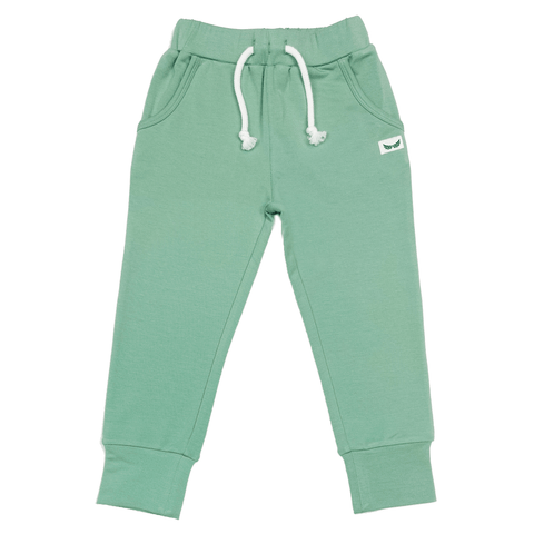 Free Birdees Bamboo Cotton French Terry Jogger - Sage