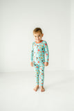 Macaron + Me Long Sleeve Toddler PJ Set - Milk & Cookies