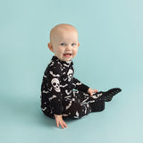 Posh Peanut Convertible One Piece - Skelly (Glow in the Dark)