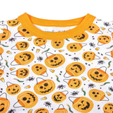 Magnolia Baby Long Sleeve PJ Set - Jack O' Lantern Jamboree