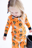 Birdie Bean Long Sleeve w/ Pants 2 Piece PJ Set - Michael (Glow in the Dark)