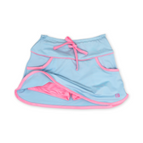 Set Athleisure Tiffany Skort - Cotton Candy Blue / Flamingo Pink / Star