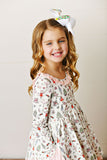 Swoon Baby Eyelet Trim Pocket Dress - Nutcracker Collection SBF2485