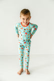 Macaron + Me Long Sleeve Toddler PJ Set - Milk & Cookies