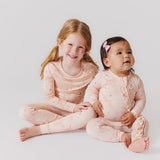 Pink Chicken Bamboo PJ Set - Pink Ballerinas