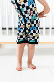 Kiki + Lulu Short Sleeve Shortie Zip Romper - Gaming Mode