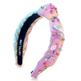 Poppyland Headband - Swirly Rainbow