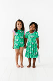 Kiki + Lulu Short Sleeve Toddler Dress - Pickleball