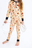 Birdie Bean Long Sleeve w/ Pants 2 Piece PJ Set - Willie (Glow in the Dark)