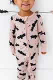 Kiki + Lulu Zip Romper w/ Convertible Foot - Bat to the Bone