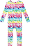 Posh Peanut Convertible One Piece - Rainbow Butterfly - Let Them Be Little, A Baby & Children's Clothing Boutique