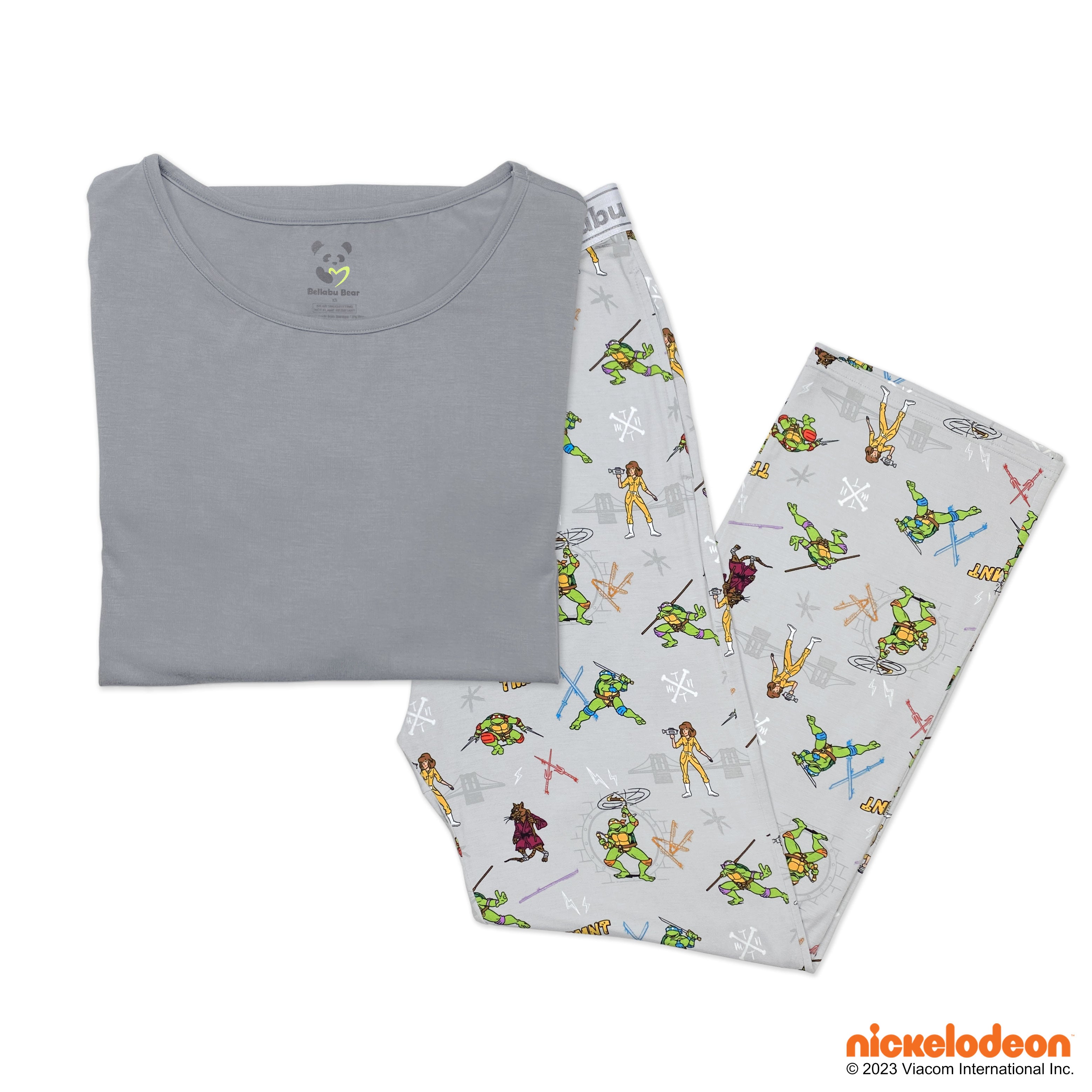 Nickelodeon 3T Boys Ninja Turtle Long Sleeve And Pants Pajama Set