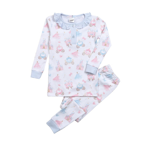 Baby Loren Long Sleeve Printed PJ Set - Like a Princess