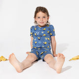 Bellabu Bear 2 piece Short Sleeve w/ Shorts PJ Set - Minions AVL