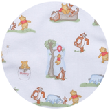 Baby Loren Printed Zipper Footie - Honey Bear