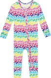 Posh Peanut Convertible One Piece - Rainbow Butterfly - Let Them Be Little, A Baby & Children's Clothing Boutique