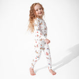 Bellabu Bear 2 piece PJ Set - Santa’s Workshop