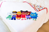 Soulbaby Triple Layer Snuggle Blanket - Daniel Tiger's Neighborhood Core Collection