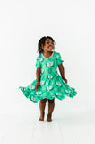 Kiki + Lulu Short Sleeve Toddler Dress - Pickleball