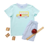 Trotter Street Kids Shorts Set - Bus