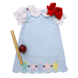 Trotter Street Kids Peter Pan Collar Dress Set - Paper Doll