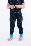 Birdie Bean Short Sleeve w/ Pants 2 Piece PJ Set - Care Bears Cosmic Constellations