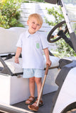 Trotter Street Kids Short Sleeve Applique Polo Shirt - Golf - Let Them Be Little, A Baby & Children's Clothing Boutique