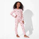 Bellabu Bear 2 piece PJ Set - Nutcracker Pink