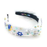 Poppyland Headband - Happy Hanukkah - Let Them Be Little, A Baby & Children's Clothing Boutique