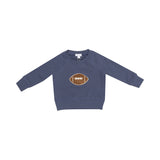 Angel Dear French Terry Raglan Sweatshirt and Jogger Set - Footballs