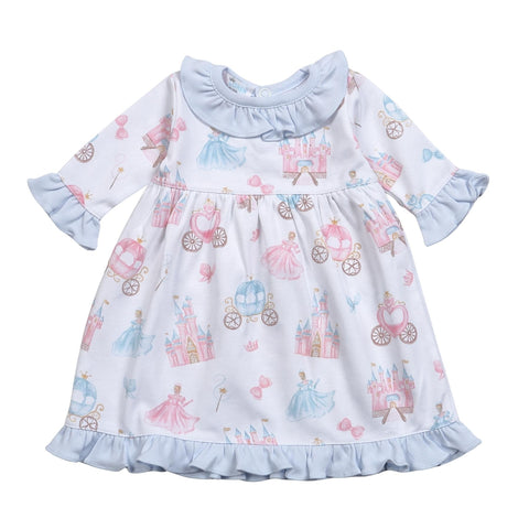 Baby Loren Printed Doll Gown - Like a Princess