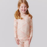 Pink Chicken Bamboo PJ Set - Pink Ballerinas