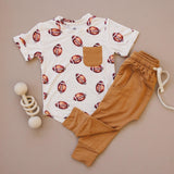 Little Joy Co. Jogger Set - Football