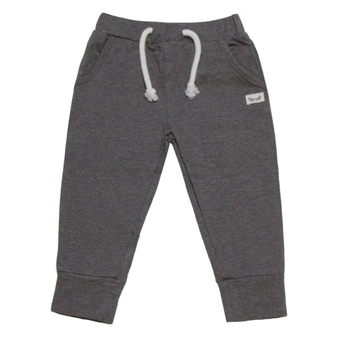 Free Birdees Bamboo Cotton French Terry Jogger - Storm Gray