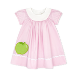 Lullaby Set Rosie Dress - Apple