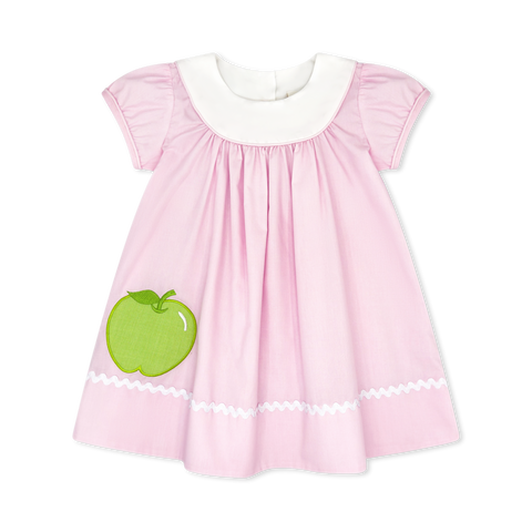 Lullaby Set Rosie Dress - Apple