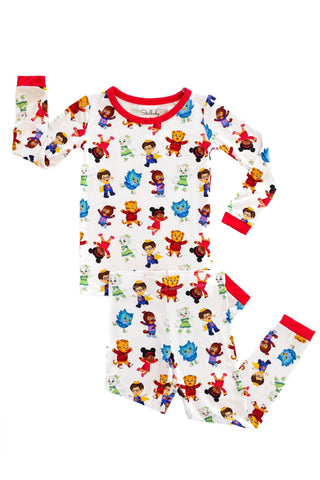Soulbaby Long Sleeve 2 Piece Snuggle Set - Daniel Tiger's Neighborhood Core Collection