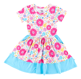 Birdie Bean Short Sleeve Birdie Dress - Jasmin - Let Them Be Little, A Baby & Children's Clothing Boutique