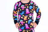 Birdie Bean Long Sleeve w/ Pants 2 Piece PJ Set - Care Bears™ Spooky Cute