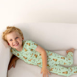 Free Birdees Short Sleeve Pajama Set - Duck Duck Dog