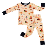 Birdie Bean Long Sleeve w/ Pants 2 Piece PJ Set - Willie (Glow in the Dark)