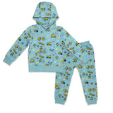 Bellabu Bear Bamboo Blended French Terry Hooded Jogger Set - Minions Banana